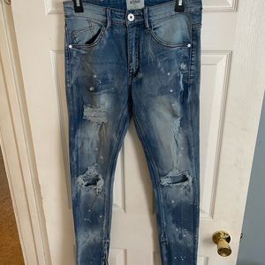 KDNK Acid Wash Jeans